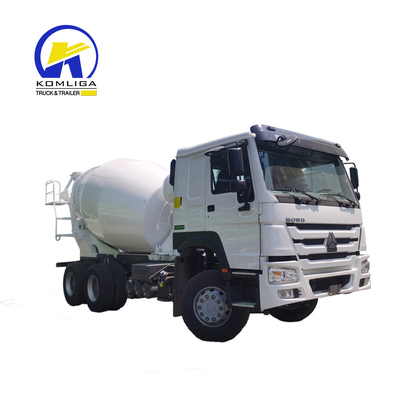 Mixeur de béton de camion d'occasion 2019 avec cabine climatisée et 9 cylindres