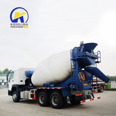 Sinotruck HOWO 8 cubic 10 cubic Truck mixeur de béton avec double réducteur d'essieu de conduite