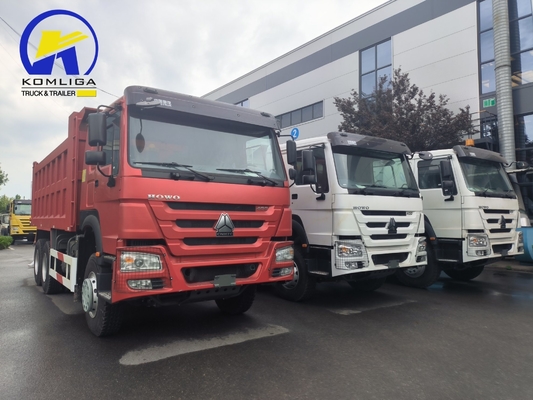 375HP Sinotruk HOWO 6X4 Mining Tipper camion de décharge d'occasion avec 10 sièges sur le marché chaud