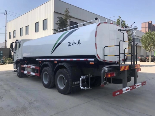 371HP 6X4 20000L 25000L camion réservoir d'eau avec Zf8118 direction et transmission Pto