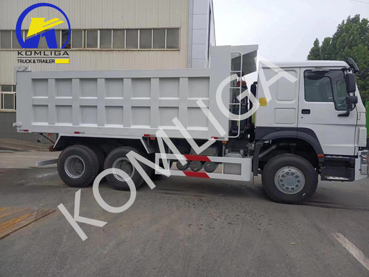 Sinotruck utilisé HOWO 6X4 371HP Dumpper à bascule avec axe avant 9 tonnes de capacité de chargement