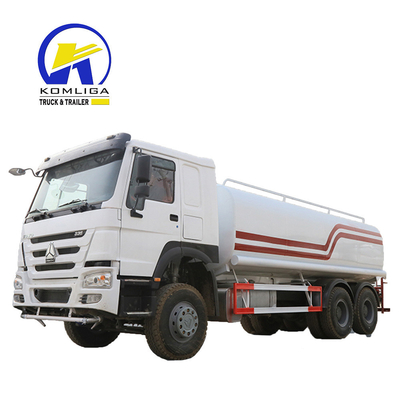 Sino Sinotruck HOWO 6X4 camion-citerne à eau pour le carburant diesel et une capacité de 20000/30000L