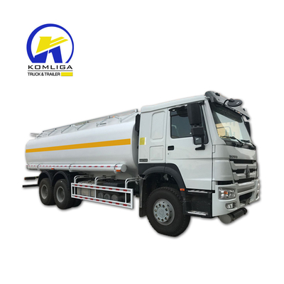 336 chevaux Sinotruck HOWO 6X4 20000L 25m3 camion-citerne à carburant avec construction durable