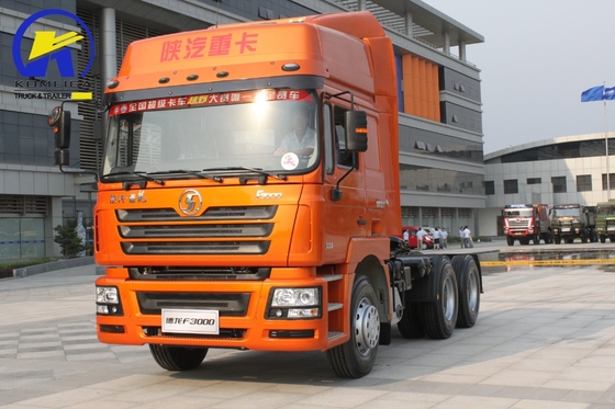 Jaune Shacman F3000 6X4 10 roues Semi-remorque Tête Prime Mover Tracteur usé
