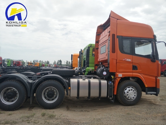 Shacman X3000 6X4 10 roues Tracteur minier Tête de tracteur à roues motrices Tracteur d'occasion Hw76 Cabine