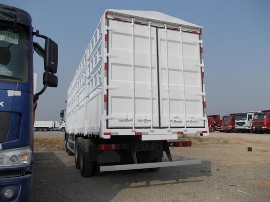 Sinotruk Dongfeng 371HP Box de fourgonnette lourde HOWO Truck de fret 6X4 Capacité de chargement 31-40 t