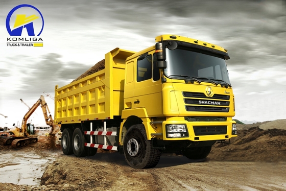 25-30 tonnes Capacité camion de décharge Shacman F3000 6X4 10 roues de minage
