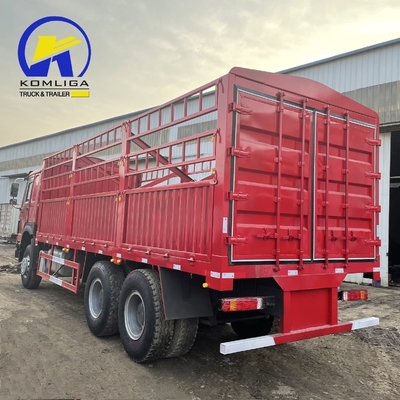 St16/Hc16/Hc16 essieux arrière de seconde main Sinotruk HOWO 6X4 Camion pour le chargement des pieux de clôture