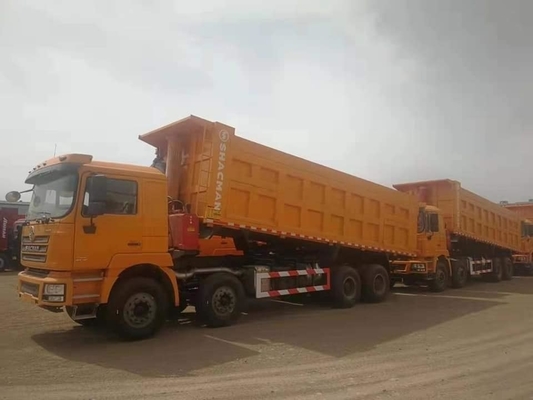 9 tonnes Capacité de chargement Blanc Shacman F3000 6X4 Dump truck minier
