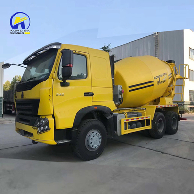 Sinotruk HOWO 8 Cbm 9cbm 10cbm Ciment mélangeur avec une puissance maximale de 300-400 chevaux