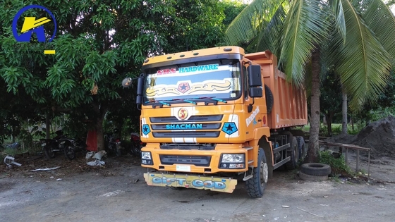 371 chevaux en bon état Shacman 6X4 Mining Tipper camion de décharge d'occasion avec certification GCC
