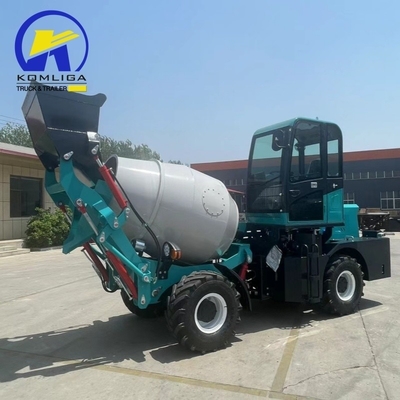 Camion de mélangeur auto-chargeur mélangeur de béton à transmission manuelle