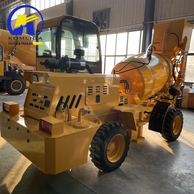 Auto-chargement 1,5m3 2m3 mélangeur de béton hydraulique diesel pour la construction lourde