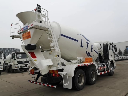 Camion à béton Shacman utilisé pour l'Afrique 8560X2496X3800mm Zz1257n3841W modèle de camion