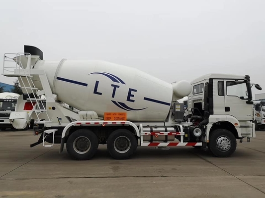 Camion à béton Shacman utilisé pour l'Afrique 8560X2496X3800mm Zz1257n3841W modèle de camion
