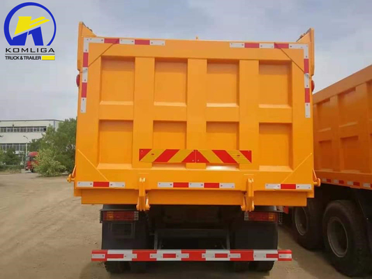 Shacman 6X4 10 roues 371HP Mining Tipper Tipping Dumper camion de décharge d'occasion avec moteur