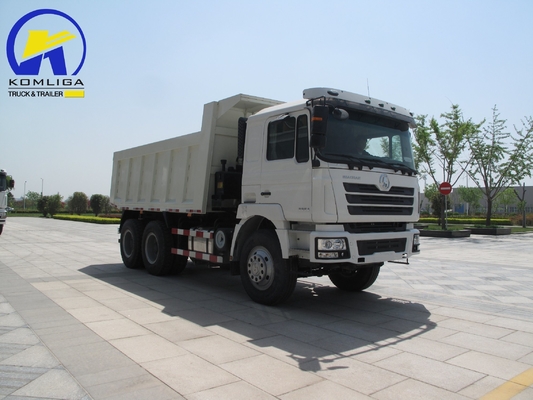 375 chevaux Shacman à faible kilométrage 6X4 10 roues Mining Tipper Tipping Dumper camion à ordures d'occasion