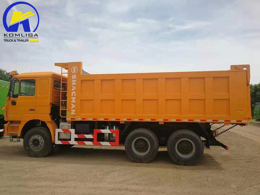 Conception de pneus radiaux Shacman 6X4 10 roues 371HP camion de déchargement minier avec pneus