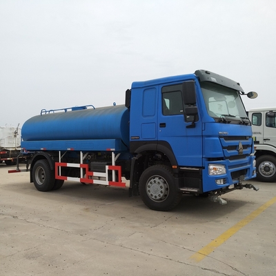 Sinotruk HOWO Camion réservoir d'eau d'occasion 4X2/6X4/8X4 Jaune avec 12 16m de surface d'arrosage