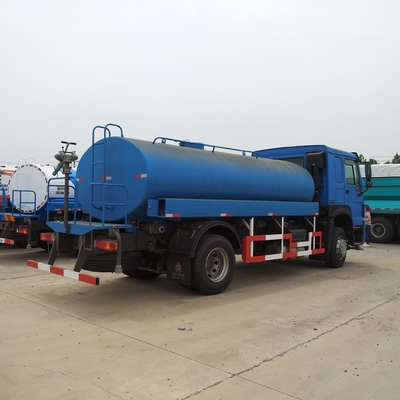 Sinotruk HOWO Camion réservoir d'eau d'occasion 4X2/6X4/8X4 Jaune avec 12 16m de surface d'arrosage
