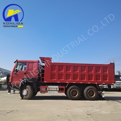 6X4 20-30 tonnes lourds 3 essieux 10 roues Sinotruk HOWO camion de décharge avec cabine Hw76