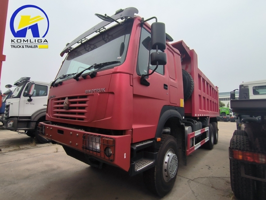 351-450 chevaux Euro 5 6X4 20-30 tonnes Lourdes charges 3 essieux 10 roues Sinotruk HOWO Déchargeuse d'occasion