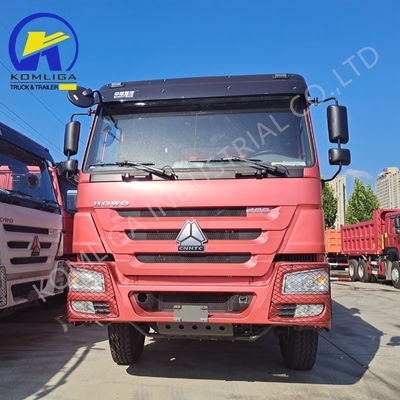 6X4 20-30 tonnes lourds 3 essieux 10 roues Sinotruk HOWO camion de décharge d'occasion avec 371 ch
