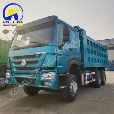 Camion à ordures d'occasion style de levage avant 20-30 tonnes 6X4 3 essieux 10 roues Sinotruk HOWO