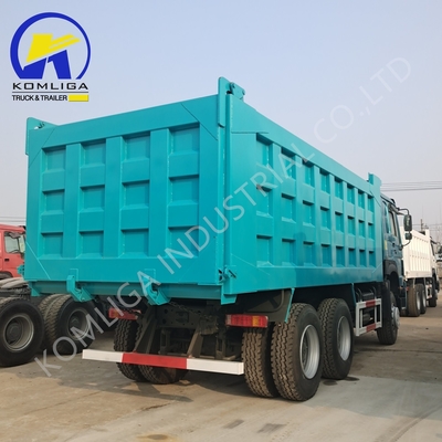 Camion à ordures d'occasion style de levage avant 20-30 tonnes 6X4 3 essieux 10 roues Sinotruk HOWO