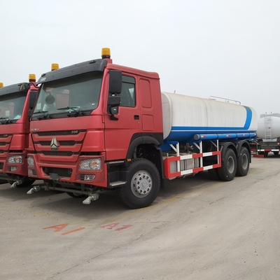 Personnalisation Sinotruk HOWO 4X2/6X4/8X4 camion d'eau d'occasion avec un volume de réservoir de 20000 litres