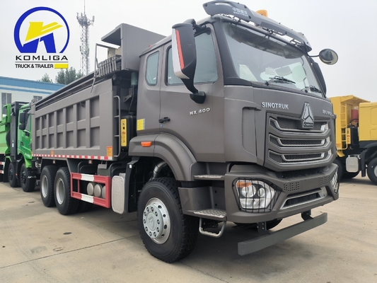 6X4 lourd 3 essieux 10 roues camion-déchargeuse d'occasion avec essieu arrière 16 tonnes capacité de chargement