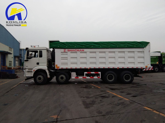 Shacman H3000 M3000 F3000 Camion à décharge utilisé pour l'exploitation minière 8X4 12 roues 340HP 430HP Camion à décharge