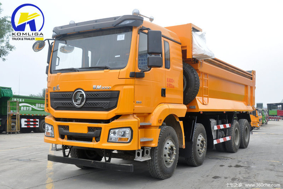 25-30 tonnes de capacité Shacman H3000 8X4 340HP camion de décharge avec Wd615.47.D12.42 moteur