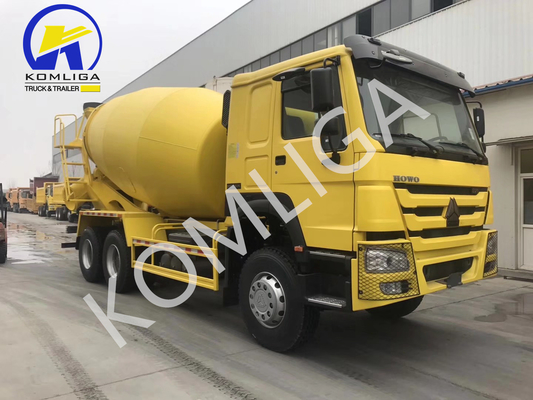 Sinotruk Construction Mobile 6X4 Camion à béton usagé avec système de direction Zf8118