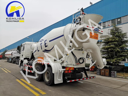 Sinotruk 6X4 camion de mélangeur de béton minier d'occasion avec une capacité de chargement de 16 tonnes