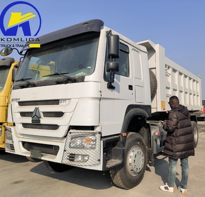 Sinotruk certifié GCC d'occasion HOWO 6X4 10 roues 371HP 380HP 400HP 30 tonnes