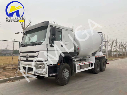 Sinotruk 6X4 camion de mélangeur de béton minier utilisé pour la décharge hydraulique lourde