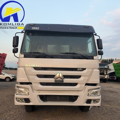 Truck de décharge HOWO 8X4 12 roues 371HP 380HP 400HP Style de levage avant Bon état
