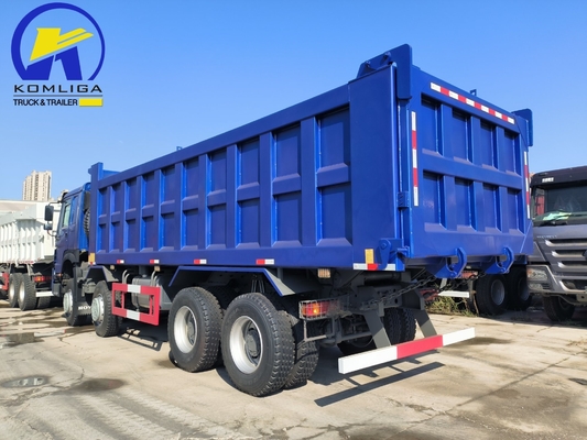Truck de décharge HOWO 8X4 12 roues 371HP 380HP 400HP Style de levage avant Bon état