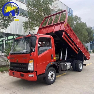 4x2 Sinotruk HOWO Mini Dump Truck à 6 roues avec une dimension de seau de 20cbm