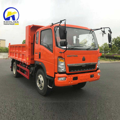 4x2 Sinotruk HOWO Mini Dump Truck à 6 roues avec une dimension de seau de 20cbm