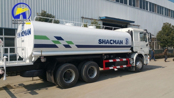 Shacman 6X4 10 roues 290 chevaux 20cbm réservoir de Feul et camion réservoir d'eau avec 371 chevaux