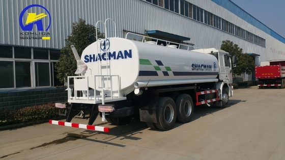 Shacman 6X4 10 roues 290 chevaux 20cbm réservoir de Feul et camion réservoir d'eau avec 371 chevaux