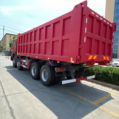 351-450 chevaux HOWO 8X4 Amortisseur lourd avec 12 roues et réservoir de carburant de 300L