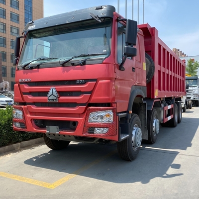 351-450 chevaux HOWO 8X4 Amortisseur lourd avec 12 roues et réservoir de carburant de 300L