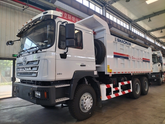 Shacman 6X4 10 roues 30t Tipper pour l'Afrique avec Hw76 cabine et pièces de rechange Support