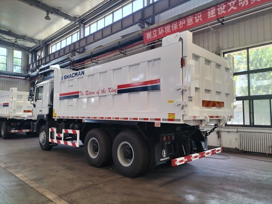Shacman 6X4 10 roues 30t Tipper pour l'Afrique avec Hw76 cabine et pièces de rechange Support