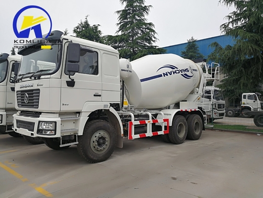 340 chevaux Shacman F2000 6X4 10 roues mélangeur de ciment camion poudre en vrac avec 300L réservoir de carburant