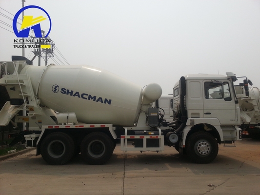 340 chevaux Shacman F2000 6X4 10 roues mélangeur de ciment camion poudre en vrac avec 300L réservoir de carburant