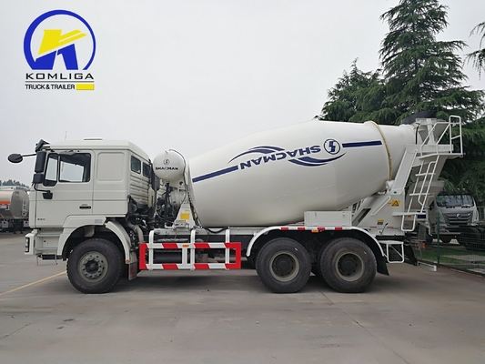 340 chevaux Shacman F2000 6X4 10 roues mélangeur de ciment camion poudre en vrac avec 300L réservoir de carburant